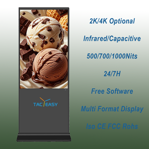Écran publicitaire numérique 55 pouces 43 pouces, petit moniteur LCD LED Android Windows, lecteur multimédia pour affichage numérique pour centre commercial - Product Image 6