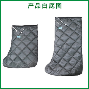 Protège-jambe Yuqilin pour fracture osseuse avec support en fil d'acier, épaissi, imperméable, coupe-vent, pour plâtres et béquilles, adulte - Product Image 4