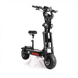 Scooter Eléctrico de 10000W con Doble Motor, Resistente al Agua, Batería de Litio de 40Ah, Luces LED, Plegable, Velocidad Máxima de 100KM/H, Autonomía de 100-120KM, Capacidad de Carga de 200kg - Product Image 4