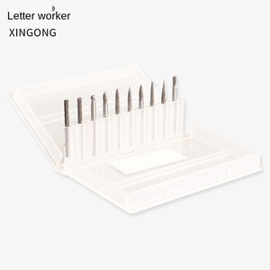 <span class=keywords><strong>Lima</strong></span> rotativa de carburo pulido Xingong, cortador de fresado de acero de tungsteno 3*3 y cabezal de molienda de Metal, piezas de herramientas de grabado - Product Image 4