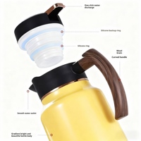 Carafe isotherme avec poignée, bouteille d'eau anti-fuite, théière thermique pour fête, pique-nique, vacances, barbecue