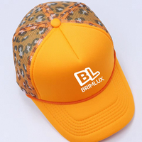 Nueva Gorra Trucker de 5 Paneles con Logotipo Personalizado, Gorra Deportiva para Hombre y Mujer, Gorra de Malla con Espuma y Cuerda, Diseño Personalizado