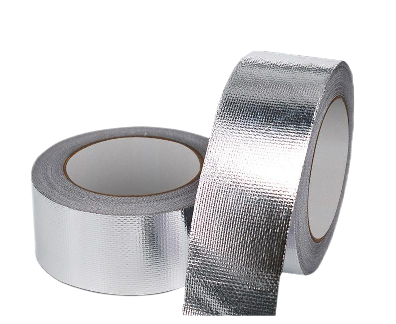 Long-Lasting Self-Adhesive Acrylic Hot Melt Fiberglass Reinforced Waterproof Aluminum Foil Tape High Temperature Resistant