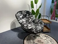 Fauteuil à bascule individuel pour balcon, usage domestique, chambre, salon, chaise longue, fauteuil pivotant pour personne paresseuse