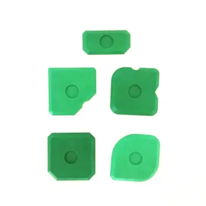 Outil de finition pour mastic, kit de calfeutrage portable en silicone, ensemble de lisseurs et grattoirs pour joints de coulis, outil de jointoiement et de serrage - Product Image 4