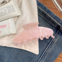 Ume OEM Meilleures ventes Pinces à cheveux en acétate effet marbre scintillantes grandes pinces à mâchoires pour femmes Accessoires capillaires de bain Certifié CE