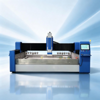 Meuleuse-polisseuse de bords de verre CNC haute précision, 11 moteurs, système de levage, chanfreinage à 45 degrés, 380V 19.5kW