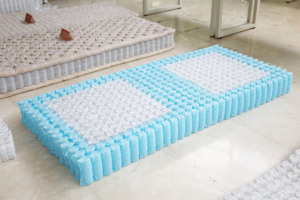 Nhà cung cấp vàng Giường Khách Sạn thoải mái 3-Zone Túi cuộn Bộ nhớ bọt Nệm 7-Zone Mini mùa xuân keo miễn phí 3-Zone thoải mái thép - Product Image 6