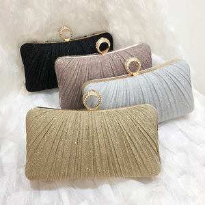 Bolsos de mano brillantes de moda, bolso de noche de lujo, bolso de perlas para boda, bolso de mano tipo clutch, bolso de mano para mujer, bolso de fiesta para exteriores. - Product Image 2