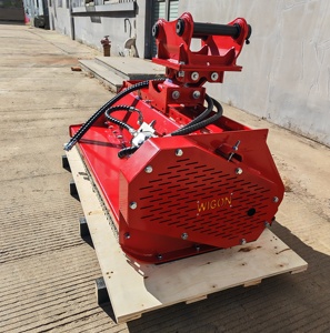 WIGON Accesorio <span class=keywords><strong>Desbrozadora</strong></span> Rotativa de Martillos para <span class=keywords><strong>Tractor</strong></span> Excavador con PTO, Núcleo de Rodamiento, Alta Productividad, Motor de Corte, Robot <span class=keywords><strong>Desbrozadora</strong></span> - Product Image 5