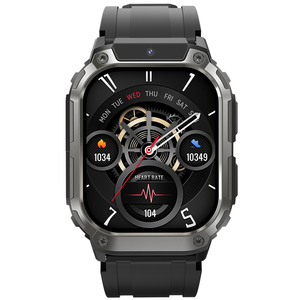 HKSF QT80 Android Smart <b>Watch</b> W377E SIM Card 1.92"TFT Screen ChatGPT Heart rate IP67 <b>Waterproof</b> 750mAh Battery for IOS Android - Product Image 1