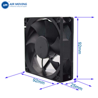 Ventilateur de refroidissement axial pour CPU AM9225H48B 92x92x25mm 9025, 5V DC, étanche IP67, pour climatiseur, moteur de ventilateur DC 24V 12V
