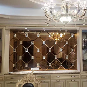 Trang Trí Cắt Kích Thước Hình Dạng 4Mm 5Mm 6Mm Sao Bead Kim Cương <span class=keywords><strong>Beveled</strong></span> Cạnh Gương Gạch - Product Image 3