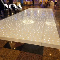 Décoration de mariage NOVA, éclairage LED RGB, piste de danse effet ciel étoilé