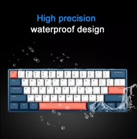 Aflion – accessoires d'ordinateur mince filaire USB Led RGB rétro-éclairage PC Gaming clavier arabe mécanique
