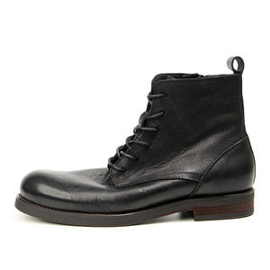 2026 New Vintage Resistant and Breathable Handmade Full Grain Leather Men's Casual <b>Boots</b> Fashion Denim chukka <b>boots</b> - Product Image 4