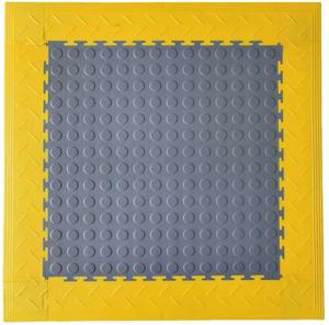 Suelo de enclavamiento de PVC resistente, fuerte y duradero, perfecto para talleres industriales, áreas de alto tráfico - Product Image 5