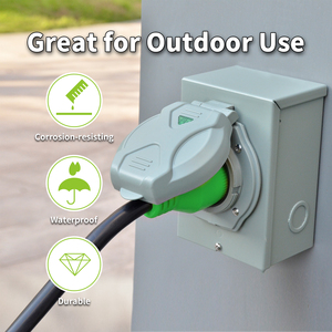 Hộp Đầu vào nguồn Máy phát điện 30A 125/250V, tên L14-30P Ổ cắm điện để sử dụng khẩn cấp ngoài trời, ETL được liệt kê - Product Image 5