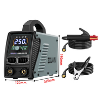 Poste à souder MMA portable ZOJAN avec écran LCD et technologie IGBT, fonction anti-adhérence et arc force, pour fonte/acier au carbone/acier, usage domestique et bricolage