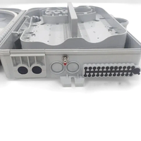 Kotak Terminal Distribusi NAP Fiber Optik FTTH 1x32 LGX dengan Splitter PLC Material ABS+PC Pemasangan Tiang/Dinding Garansi 3 Tahun