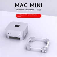 Mini support de base pour ordinateur, accessoire en alliage d'aluminium, boîtier de protection, support de refroidissement de bureau 18x18x16CM, fabriqué en Chine, en stock