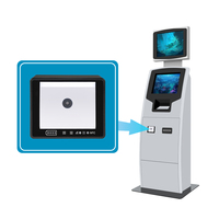 Lecteur de codes-barres de bureau MASUNG MS-DCS20 avec interface USB, scanner de codes QR omnidirectionnel 1D/2D pour les applications de lecture de codes-barres