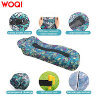 Canapé gonflable WOQI, imperméable, anti-fuite d'air, pour l'intérieur, l'extérieur, la randonnée, le camping, les voyages, pas de pompe nécessaire
