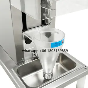 Commercial fruit ice cream mixer churning ice cream machine blender