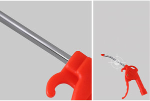 Kit de pièces pneumatiques OEM ODM : Pistolet à air comprimé et pistolet dépoussiérant avec buse à air comprimé, outil souffleur à air - Product Image 3