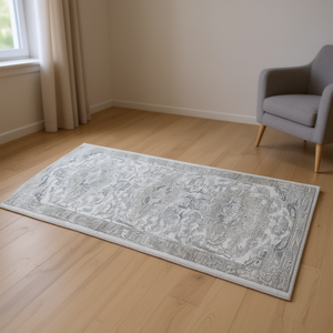 Alfombra Oriental Marfi de 2x8 para Pasillo, de Pelo Largo, Hecha a Mano, Resistente a las Manchas y sin Desprendimiento de Pelo, para Hogar, Oficina, Dormitorio, Sala de Estar - Product Image 3