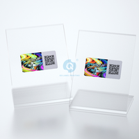 Étiquettes circulaires personnalisées en vinyle holographique laminé, autocollantes, imperméables et thermosensibles pour appareils photo et téléphones mobiles