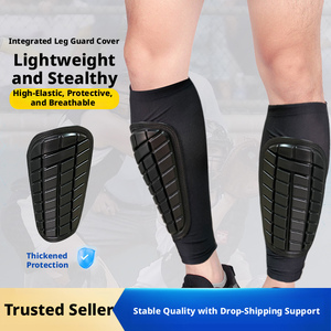 <span class=keywords><strong>Espinilleras</strong></span> de Fútbol Acolchadas de PU para Hombre, Mujer y Jóvenes, Antideslizantes, de Silicona, Transpirables, Ligeras, Anti-Impacto, OEM - Product Image 5