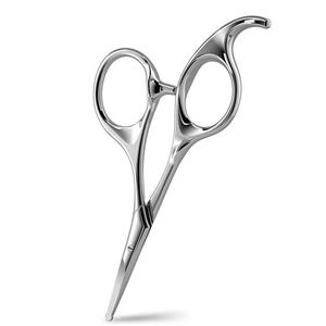 เครื่องมือแต่งคิ้วใบมีดสแตนเลสอเนกประสงค์มีสิทธิบัตรกรรไกรตัดขนจมูกแหลม - Product Image 6