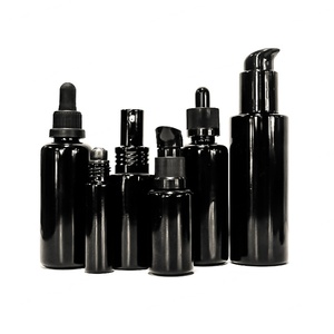 Bouteilles et pots en verre violet noir anti-UV vides de 5 ml, 15 ml, 30 ml, 50 ml, 100 ml, 250 ml, 500 ml - Product Image 3