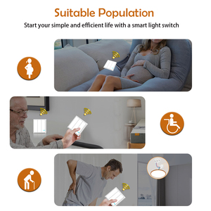 80-275V đầu vào rộng <span class=keywords><strong>RF</strong></span> 3 gang chuyển đổi không dây Kit với 200m dài-phạm vi Receiver 10A công suất từ xa chuyển đổi ánh sáng OEM tùy chỉnh - Product Image 5