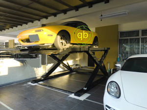 Elevador de Estacionamiento Tipo Tijera de Doble Cilindro con Certificación CE, Ahorra Espacio, para Dos Autos, Sistema de Estacionamiento Potente para Uso en Estacionamientos - Product Image 6