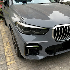 Bmw X5 G05 2019 2022 M Sport Front Wind Vane Carbon Fiber Texture Adhesive Car <b>Wrap</b> Exterior Modification - Product Image 1