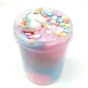 Colorful 2020 Wholesale Silk <b>Slime</b> Toys Creative Eco Friendly Playdough Unicorn <b>Slime</b> - Product Image 4