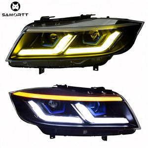 Pour Série 3 E90 Phares à <span class=keywords><strong>LED</strong></span> 2005-2012 320i 318i 330i DRL Projecteur Plug-and-Play 6000K 8000 Lumens Nouveaux Accessoires de Voiture - Product Image 1