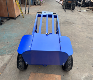 EASYFUN Meilleur prix Chariot de transport gonflable pour château gonflable, remorque électrique en métal pour usage commercial à vendre - Product Image 2