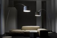 Lampadaire de salon minimaliste italien, design créatif, luxe discret, style nordique haut de gamme, design pêcheur