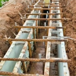 Jnz thiết kế hiện đại bền Một Cột ván Khuôn bảng bê tông nhựa vật liệu xây dựng khuôn khung - Product Image 6