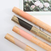 Papier Kraft Épais Vintage Evergreenwrap, Rouleau de Papier d'Emballage Couleur Unie pour Bouquets de Fleurs, Papier d'Emballage DIY pour Arrangements Floraux