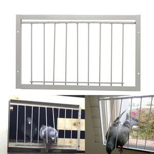 Fournitures pour volailles Pigeon House Cadre de porte Entrée unique Piège Portes Cage Oiseaux Attraper Cages à oiseaux amovibles - Product Image 5