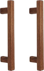 Manijas de lujo para armarios de madera, tiradores de madera para puertas de madera, manijas de madera para puertas. - Product Image 6