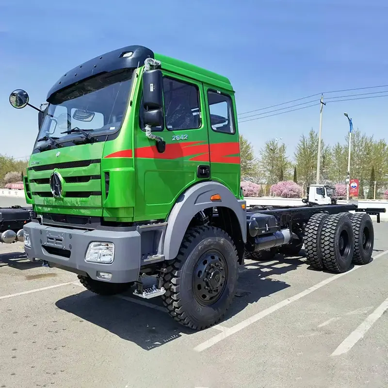 Hot Sale Beiben 6x4 6x6 10 Räder Offroad Vollrad antrieb Cargo Chassis Truck Zum Verkauf im Kongo