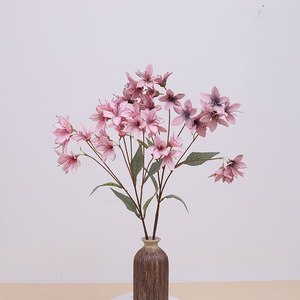 Orquídeas de Seda, Lirios, Arreglos Florales Artificiales, Impermeables, Duraderos, Decoración del Hogar, Accesorios de Fotografía, Fondo para Bodas - Product Image 1