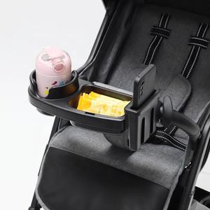 Nouveau design universel de voyage poussette landau bouteille porte-gobelet rotation buggy porte-bouteille et plateau à collation - Product Image 2