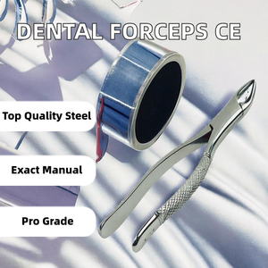 เครื่องมือผ่าตัดทางทันตกรรมทำจากสแตนเลสแบบใช้มือ คีมถอนฟันกรามบนและล่างสำหรับฟันกรามหน้า - Product Image 2