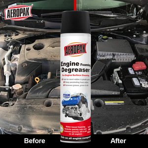 Aeropak 650ml Aerosol Foaming <strong>Engine</strong> Cleaner Spray-Unscented Quickly Clean &amp; Dry Tinplate Can OEM Service Car <strong>Engine</strong> <strong>Degreaser</strong> - Product Image 3